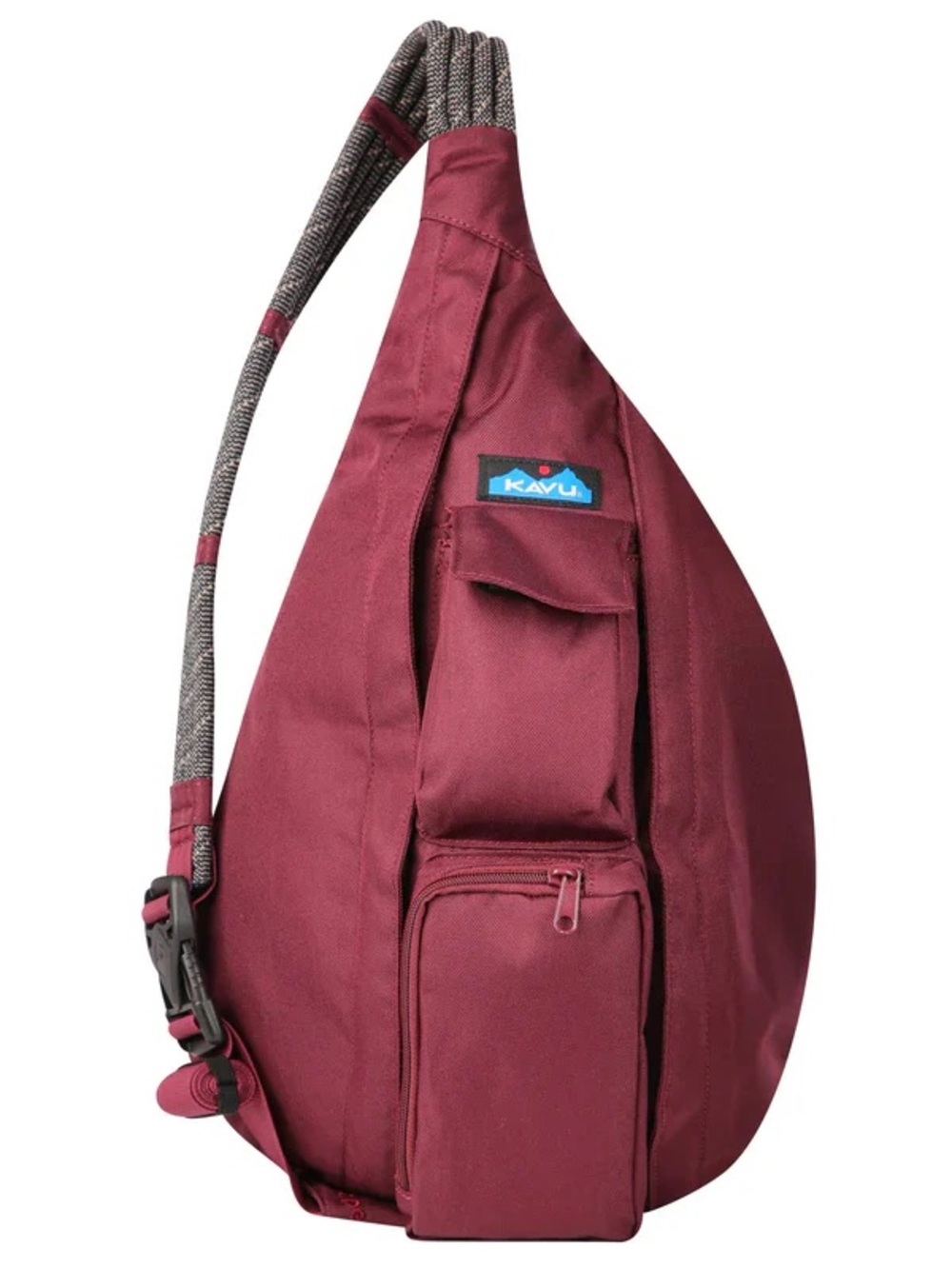Kavu Burgundy Rope Sling Shoulder Bag